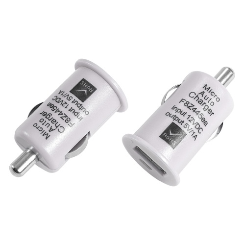 Автозарядка в прикуриватель USB (АЗУ) (5 V, 1000 mA) белая REXANT | код 18-1921 | REXANT