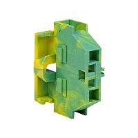 Миниклемма STB-2.5 24A (50 шт) желто-зеленая EKF PROxima | код stb-m-2.5-y-green-r | EKF