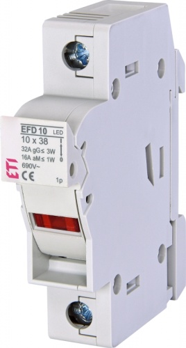 Разъединитель EFD 10 LED 1p (с адаптером) | код 002540311 | ETI