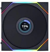 Вентилятор для корпуса Lian-Li Uni Fan TL 120 LCD Reverse ARGB 120х120x28 черный (G99.12RTLLCD1B.00) Ret | код 2025231 | LIAN-LI
