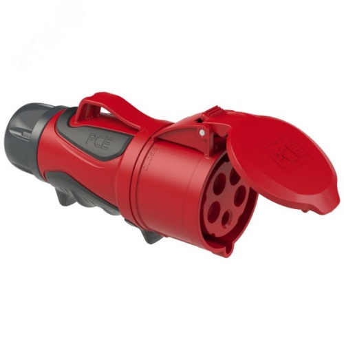 Розетка кабельная 16А/400V/3P+N+E/IP44 серия GRIP | код 2153-6 | PCE