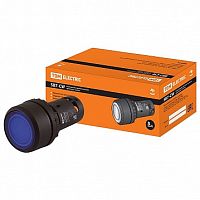 Кнопка SB7 22 мм² 220В, IP40, Черный | код. SQ0746-0031 | TDM