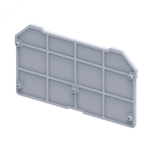 Крышка концевая OptiClip EPCKT4U/4 для клеммы заземляющей c 4-мя контактами | код 331802 | КЭАЗ