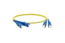 Патч-корд волоконно-оптический (шнур) SM 9/125 (OS2) SC/UPC-SC/UPC 2мм duplex LSZH (5м) | код 238497 | Hyperline