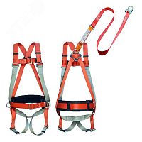 Страховочная система со стропом из ленты с амортизатором - | код УС 2 аАЖ | Прогресс Сефети