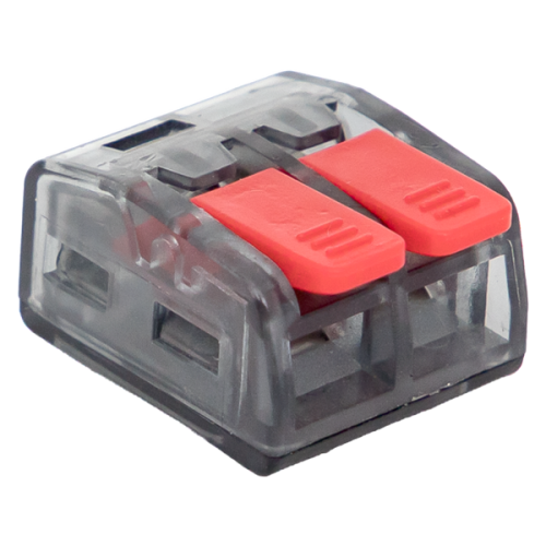 Клемма СМК 221-412 2 отверстия 0,2-4,0 мм2 (100шт,) PROxima | код plc-smk-221-412 | EKF фото 2