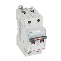 Выключатель автоматический двухполюсный DX3 2А Z 25кА | код. 409908 | Legrand 