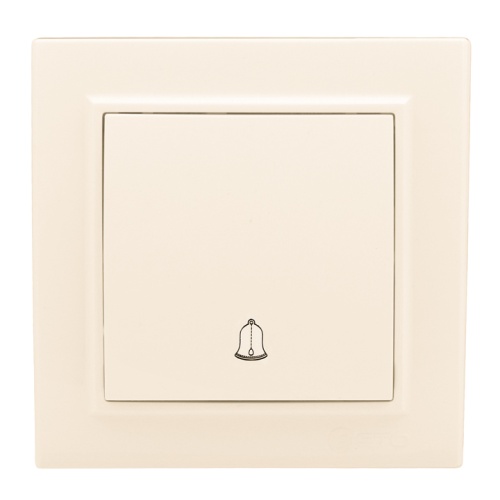 Минск Кнопка звонка СП, 10А, бежевый | код ERV10-027-20 | EKF Минск Кнопка звонка СП, 10А, бежевый | код ERV10-027-20 | EKF