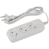 Удлинитель электрический UDL-6-315 Greenline 3 розетки без заземления 1.5м ШВВП 2х0.75кв.мм Эра Б0065043