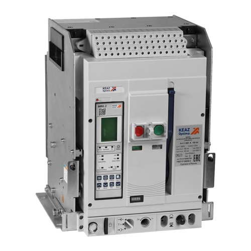 Выключатель автоматический OptiMat A-1600-S1-3P-50-D-MR8.2-B-C2200-M2-P05-S2-06 | код 366278 | КЭАЗ