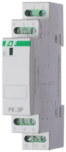 Реле электромагнитное PK-3P 220 | код EA06.001.023 | Евроавтоматика