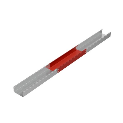 Лоток листовой неперфорированный 200х100 L2500 0.7мм "Стандарт ПЛЮС" LNEplus100-200-0.7-2500 INOX304 КМ PL9113 фото 3