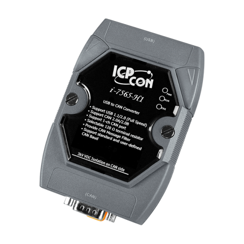 I-7565-H1-G CR High Speed Intelligent USB to 1-port CAN bus converter | код 00-06027561 | ICP DAS