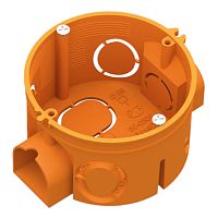 Коробка установочная 80-0500-2С стойкая к горению (ПВ-2) 68х42 (224шт/кор) Промрукав | код 80-0500-2С | ПРОМРУКАВ