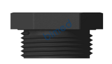 Заглушка M20 пластиковая Ex 7J резьба 11 мм IP68 HITP-X1C, HITP-X1C | код HITP-X1C | KLEMSAN