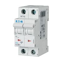 Авт. выключатель PLSM-B1/2, 2P, 1A, хар-ка B, 10kA, 2M | код 242364 | EATON