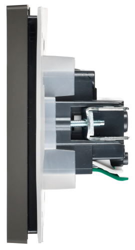 FORTE&PIANO Роз. с з/к/ш с кр. б/к 16А IP44 FP319 сер. IEK | код FP-R16-16-1-44-K03 | IEK фото 3