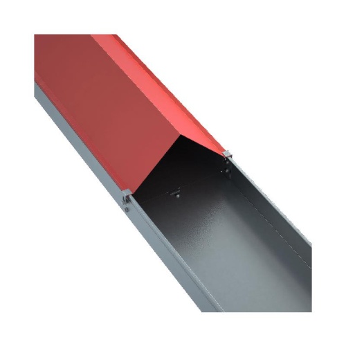 Крышка для лотка двускатная осн.600 L3000 сталь 1мм KLZ600-1.0-3000 HD гор. оцинк. КМ LO9753