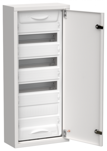 TITAN 5 Корпус мет. ЩРн-48 (1х48) 710х310х140 IP31 бел IEK | код TI5-50-N-048-31 | IEK