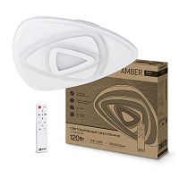 Светильник светодиодный GEO AMBER 120Вт 230В 3000-6500К 8400лм 500х50мм с пультом ДУ | код 4690612035789 | IN HOME