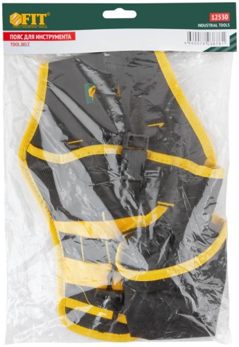 Пояс для инструмента кобура для шуруповерта полиэстер 8 отделений FIT 12530 фото 3