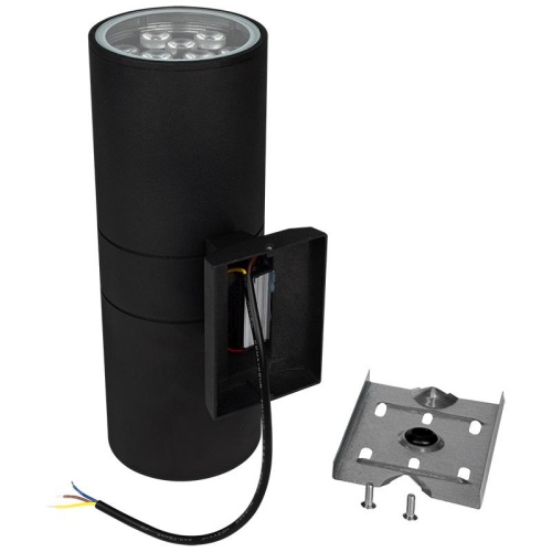 Светильник светодиодный PWL-300110/30D 2х9Вт 3000К IP65 BL архитектурный Pro JazzWay 5064638 фото 5 Светильник светодиодный PWL-300110/30D 2х9Вт 3000К IP65 BL архитектурный Pro JazzWay 5064638 фото 5