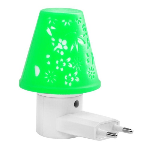 Светильник светодиодный NL-194 "Светильник зеленый" 220В ночник с выкл. Camelion 12910 фото 3