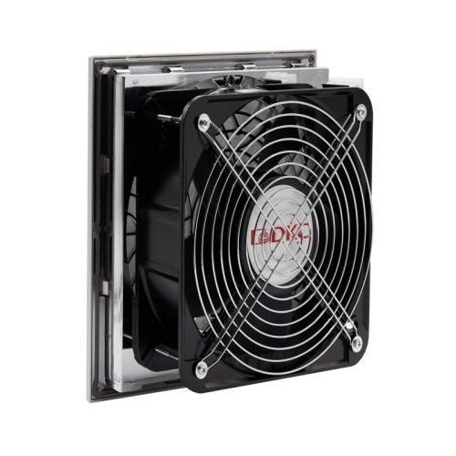Вентилятор с фильтром ЭМС 480 м3/ч, 12В DC, 255х255 мм, IP54 | код R5MCV25012 | DKC фото 2