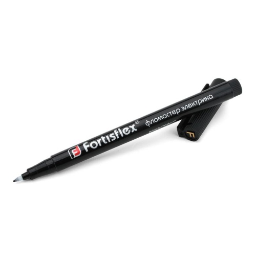 Фломастер электрика маркировочный ФМ-0,75 (черн.) (Fortisflex) | код 83406 | Fortisflex