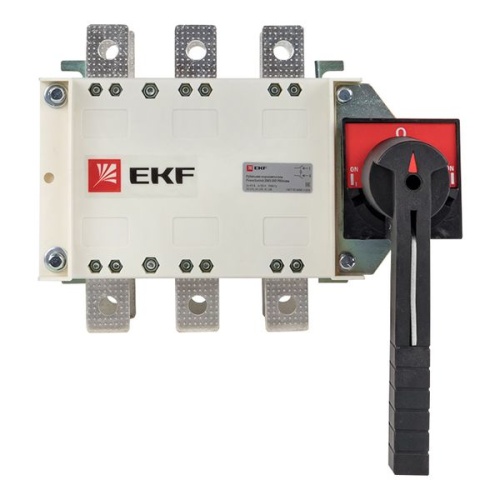 Рубильник-переключатель 250A 3P c рукояткой управления для прямой установки PowerSwitch PROxima | код pscs-250-3 | EKF фото 3