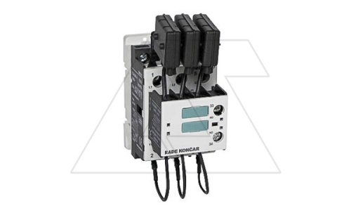 Контактор CNNK 20 10N 230V 50/60Hz, 3P, 29A, 20kVAr(400VAC по AC6-b), 230V50/60Hz, 1NO | код EA6049056N | Rade Koncar