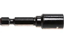 Бита ударная с торцевой головкой магнитная, 8 мм, 50 мм | код 26375-08 | ЗУБР