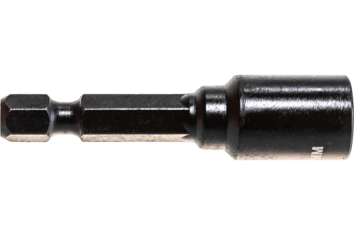 Бита ударная с торцевой головкой магнитная, 8 мм, 50 мм | код 26375-08 | ЗУБР