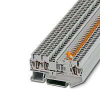 Клеммы с ножевыми размыкателями ST 2,5-TWIN-MT | код 3036356 | PHOENIX CONTACT