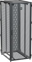 ITK by ZPAS Шкаф серверный 19" 42U 800х1200мм одностворчатые перфорированные двери черный РФ | код ZP05-42U-0812-PP-R | IEK