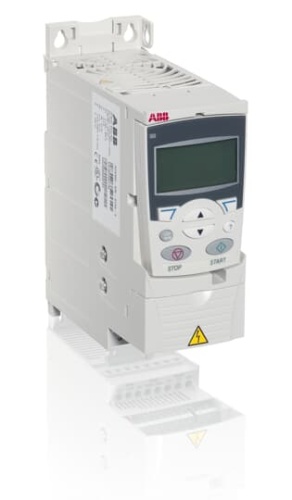 Преобразователь частоты ACS355-01E-02A4-2, 1ф вход / 3ф выход, 230VAC, 2.4A, 0.37kW, IP20, корп.R0 | код ACS35501E02A42 | ABB