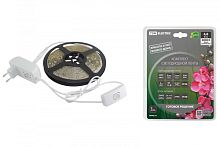 Комплект светодиодной ленты SMD2835-60 LED/м-12 В-4,8 Вт/м-IP20-6000 К (5 м), 24 Вт TDM | код SQ0331-0223 | TDM