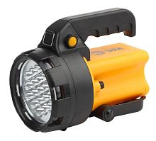 Фонарь-прожектор PA-602 АЛЬФА 19LED аккум. литий 3А.ч ЗУ 220В+12В (инд.упак.) | Код. Б0031033 | ЭРА