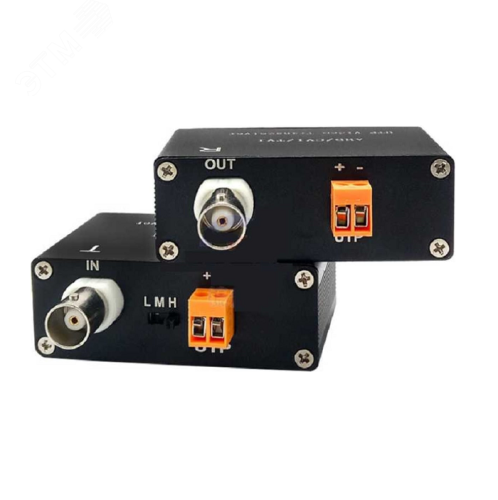 Одноканальные активные приемник и передатчик (комплект) , AHD/CVI/TVI/CVBS, до 5 МП, до 500 м | код GF-TRA120HD | Giraffe