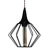 Светильник Форма 211 черн.муар (Плафон Ромб) НСБ 01-60-142 Е27 ИУ | код 1005404241 | Элетех