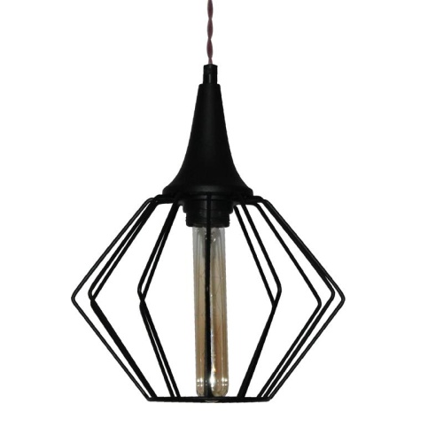 Светильник Форма 211 черн.муар (Плафон Ромб) НСБ 01-60-142 Е27 ИУ | код 1005404241 | Элетех