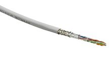 Hyperline SFUTP4-C5E-S24-IN-LSZH-PK-305 (305 м) Кабель витая пара SF/UTP. категория 5e. 4 пары (24 AWG). одножильный (solid). экран - фольга + медная оплетка. LSZH. –20 C – +75 C. розовый - гарантия 15 лет компонентная. 25 лет системная | код 444633