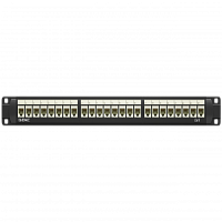 Патч-панель 191UCAT6 24 модуля RJ45 неэкранированная | код RN6PPU24 | DKC