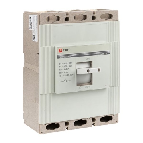 Выключатель нагрузки ВН-99 800/800А 3P PROxima | код sl99-800-800 | EKF фото 2