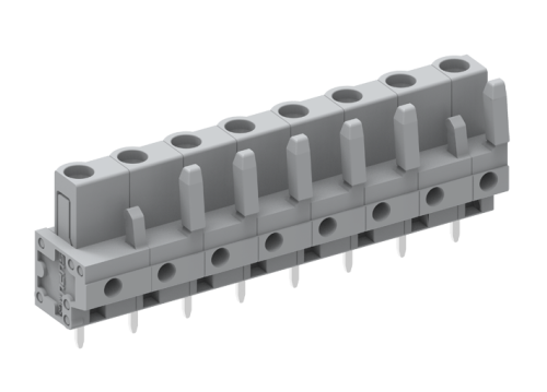 475252 Розетка на плату MCS, вертик., шаг 7.5мм, 2 конт., сер., шт | код 475252 | SUPU