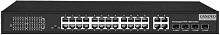 Коммутатор Osnovo SW-62422(400W) 26x100Мбит/с 2xКомбо(1000BASE-T/SFP) 24PoE+ 400W неуправляемый | код 1508748 | OSNOVO