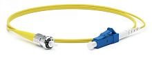Патч-корд волоконно-оптический (шнур) SM 9/125 (OS2) LC/UPC-ST/UPC 2 мм simplex LSZH 2 м, Hyperline FC-S2-9-LC/UR-ST/UR-H-2M-LSZH-YL | код 247466 | Hyperline