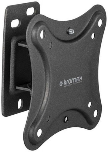 Кронштейн для телевизора Kromax CORBEL-1 черный 10-32 макс.25кг настенный поворот и наклон | код 1993279 | KROMAX