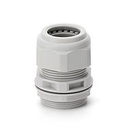 Ввод кабельный PG13 с гайкой без мембраны, диаметр кабеля 7_12mm, GW 750°C, UV-resistant, IP66, серый RAL7035 | код 805.3343 | Scame
