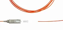 Шнур оптический монтажный 50/125 SC/MM 1 метр (pigtail) | код Pt-SC/M5-1м | ИнфоТелеком